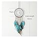 THEMONG Dream Catcher for Kids Bedroom Decal Turquoise Stone Handmade Large Dreamcatcher