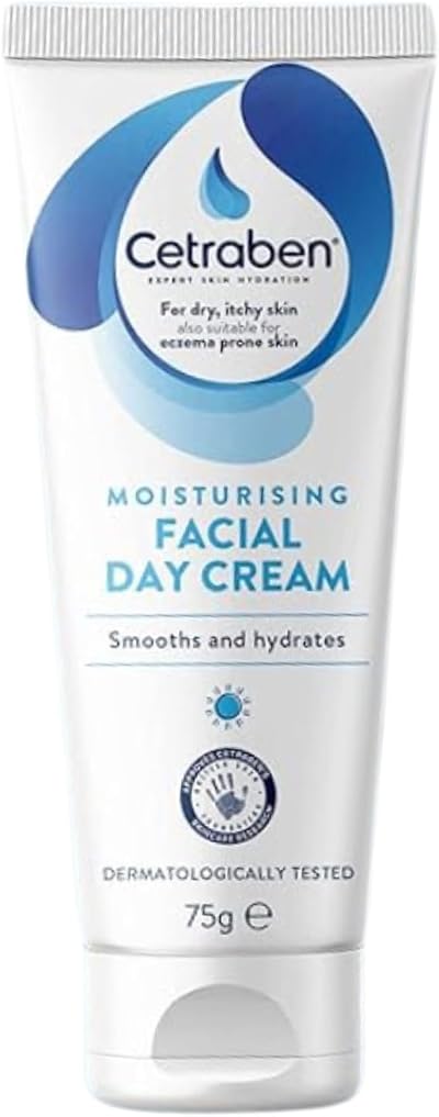 Cetraben Moisturising Facial Day Cream 75g for Dry Sensitive Skin