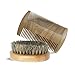 Beard Brush Kit Boar Bristle Brush and Sandalwood Comb with Storage Bag for Men, Fine & Coarse Teeth Dual Brush for Mustache Anti-Static