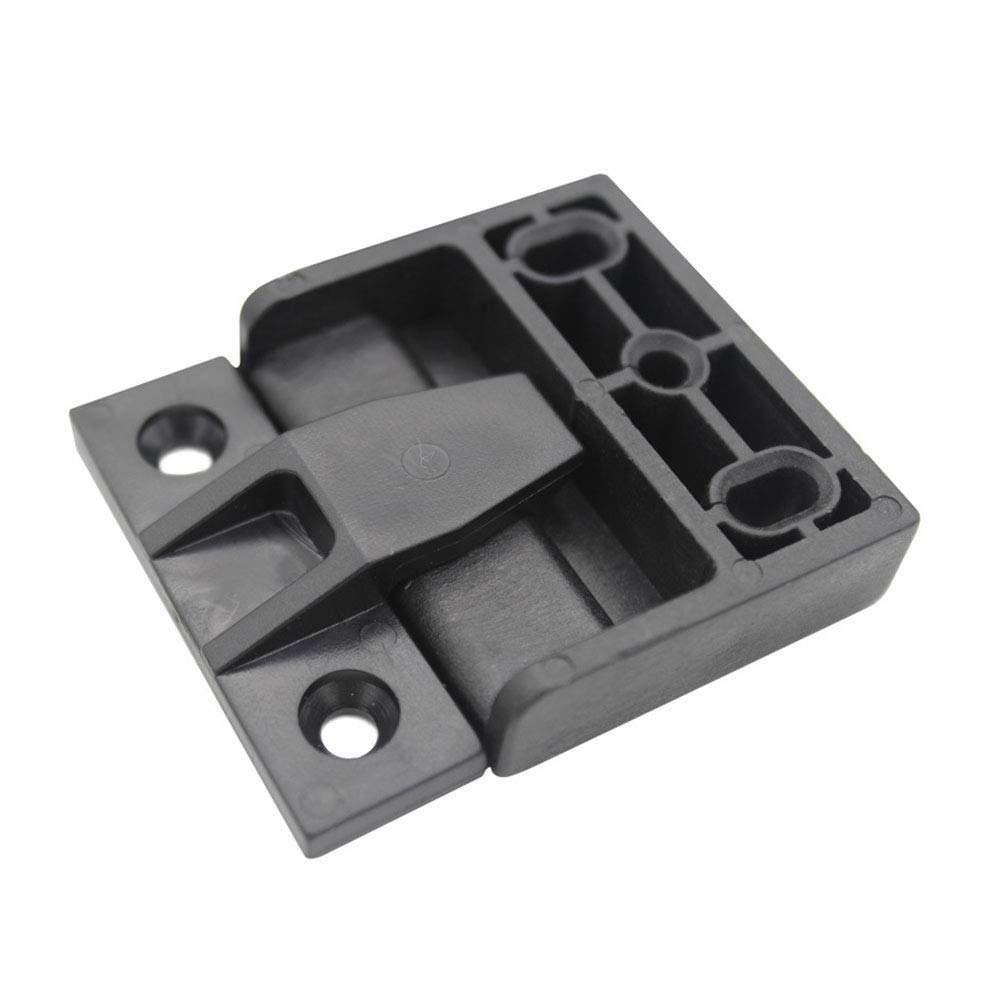 tooloflife Drop On/Hook On Push in Plinth Fasteners Fittings Press Fit Panel Clips (S/M/L) Black for Furniture Connector
