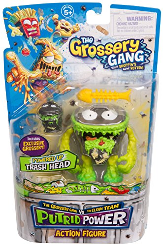 The grossery gang s3 action figurine - trash head