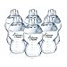 Tommee Tippee Closer to Nature 260 ml Easivent BPA-free Feeding Bottles (Pack of 6)