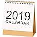 Hotop Desk Monthly Calendar Sep 2018 to Dec 2019, Desktop Calendar Monthly Planner Daily Calendar Planner for Students, Office Workers, Housewives (Small)