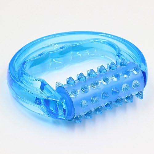 Cooptop Massage Roller Body Massager - Fascia and Cellulite Blaster for Neck Arm Leg Pain Relief (Blue)