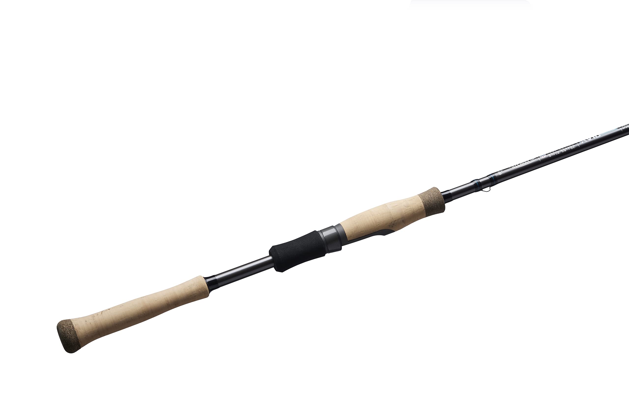 Condition photo showing New/Like New for st. croix rods avid walleye spinning fishing rod, asws58hf, carbon pearl, 5'8"
