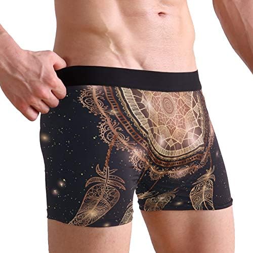 WowPrint Dream Catcher Pattern Mens Underwear Boxer Briefs Shorts Trunks Man Youth Boy