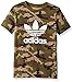 adidas Big Boys' Originals Trefoil Graphic Short Sleeve Tee