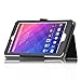 IVSO Acer Iconia ONE B1-770 Case, PU Leather Slim-Book Stand Cover Case-for Acer Iconia ONE B1-770 Tablet (Black)