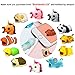 RLGPBON 12 Pack Cute Animals Cable Bites, Various Animal Cable Bites Cable Accessories for Phone Cable Cord (YYK0044)