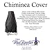 The Blue Rooster Oversize Year Round Chiminea Cover in Charcoal