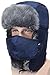 Odema Extra-thick Plush Men Women Winter Trapper Trooper Hunting Ushanka Ear Flap Hat
