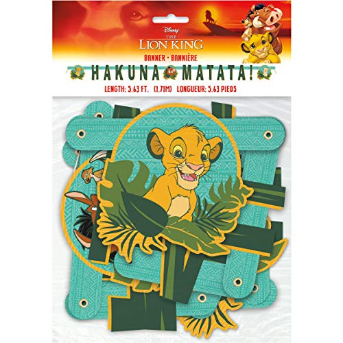 Lion King Birthday Party Supplies Decoration Set Includes Happy