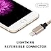 Sundix iPhone Charger 3Pack 6FT Lightning to USB Braided Cable with Aluminum Connector Compatible with iPhone 7/ 7Plus/ 6/ 6S/ 6 Plus/ 6S Plus, 5C/5S/5, iPad/iPod(Golden)