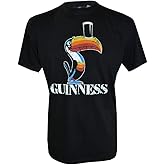 Official Guinness Guinness Toucan T Shirt (Black S-XXL)