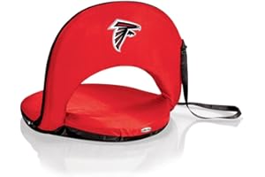 PICNIC TIME NFL Oniva Stadium Seat - Reclining Bleacher Seat with Back Support - Beach Seat