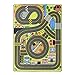 Melissa & Doug Jumbo Roadway Activity Rug with 4 Wooden Traffic Signs (79 x 58 inches)