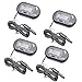 Qunqi 4packs LCD Digital Aquarium Thermometer Fish Tank Water Terrarium Temperature