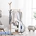 Amamba Portable Handheld Travel Garment Steamer 7-in-1 Powerful Multi Use: Clothes Wrinkle Remover-Clean-Sanitize-Refresh-Treat-Defrost. Perfect for Fabric/Home/Face/Facial/Mini Clothes Steamer, White