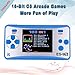 Kids Handheld Game Console Retro Video Game Player Portable Arcade Gaming System Birthday Gift for Children Travel Recreation 2.5