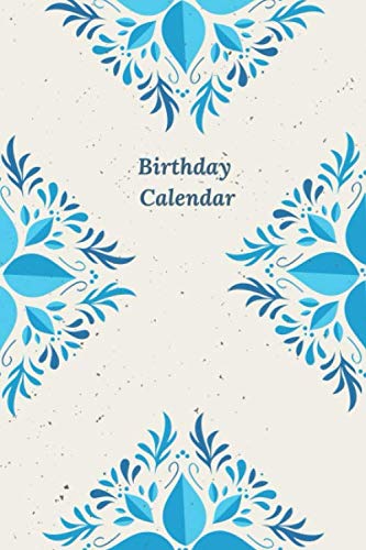 Birthday Calendar: Perpetual event calendar book