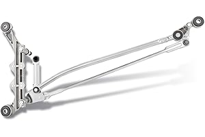 Hututimo 602-635 4L1955023C Front Windshield Wiper Transmission Linkage Assembly Compatible with Audi Q7 2008-2015 Replace 4L1955023D 602635 4L1955023F