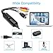 ELUTENG VHS to Digital Converter with 5ft AV Cable USB 2.0 Video Audio Capture Card Adapter VCR TV VHS to DVD/PC Transfer Compatible for Windows 10/8 / Vistathumb 1