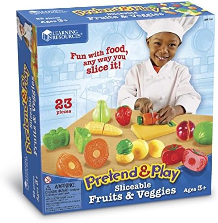 LER7287 Pretend \u0026 Play Sliceable Fruits 