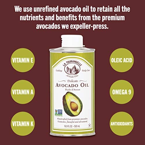La Tourangelle, Avocado Oil, All-Natural Handcrafted from Premium Avocados, Great for Cooking, as Butter Substitute, and… - Image 5