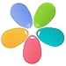 New Food-grade Antibacterial Silicone Non Stick Dishwashing Brush Dish Towel Scrubber For Kitchen Wash Pot Pan Dish Bowl / Wash Fruit and Vegetable By I-pure items (5pcs Mix Color)