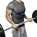 Alpha Grips 2.0 - Extreme Arm Blaster - Best Dumbbell and Barbell Thick Bar Adapter (Green)