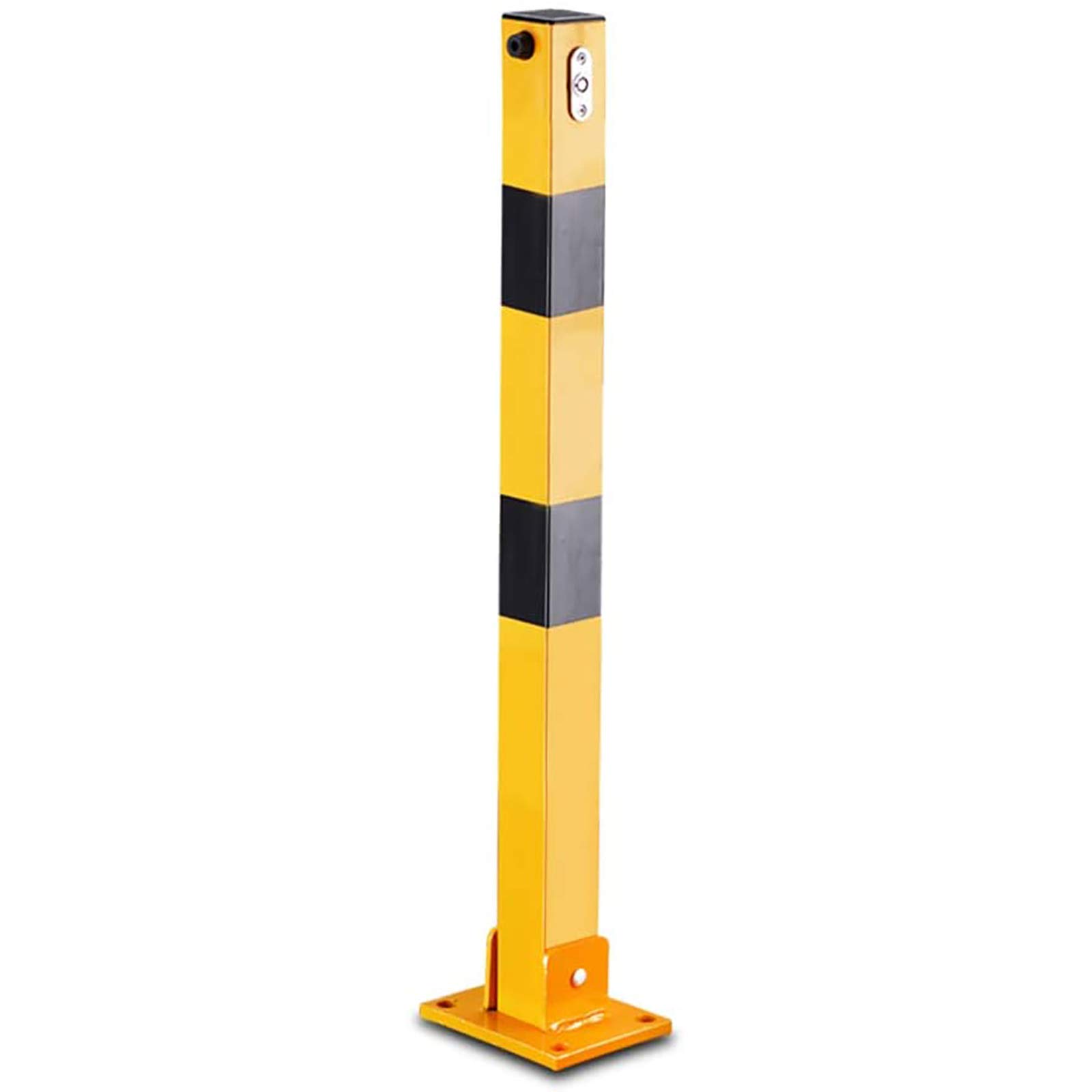 Buy AAADRESSES Folding Parking Barrier, 70cm Road Safety Bollard