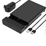 3.5 Hard Drive Enclosure for 3.5'' SATA SSD HDD USB