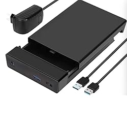 3.5 Hard Drive Enclosure for 3.5'' SATA SSD HDD USB