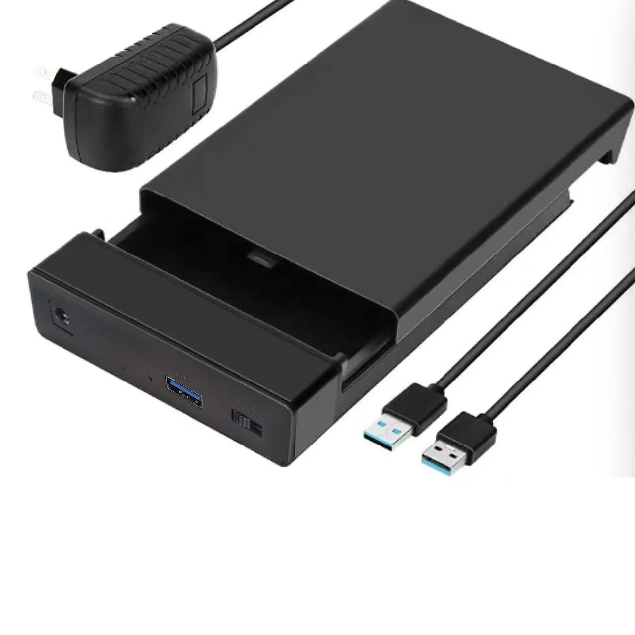 3.5 Hard Drive Enclosure for 3.5'' SATA SSD HDD USB