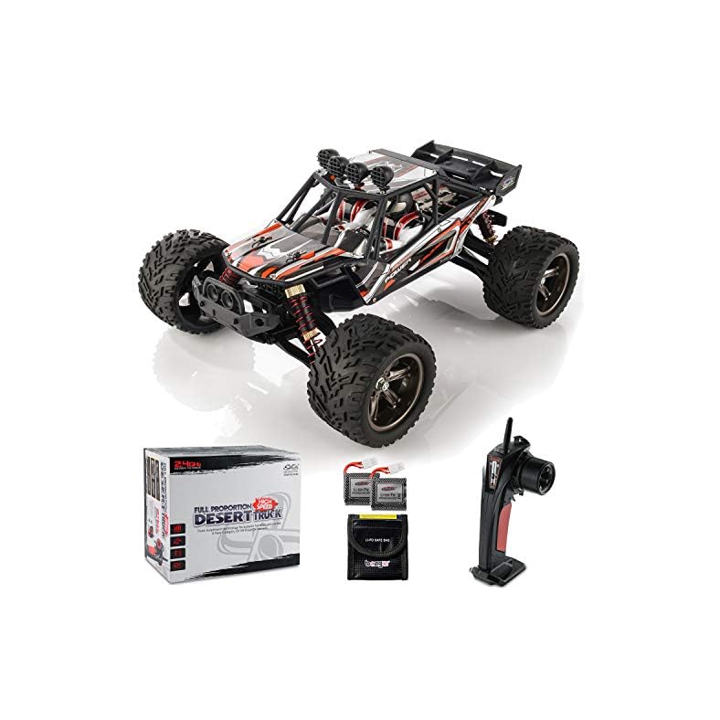 BEZGAR HM122 1/12 Scale RC Truck, 2WD High Speed 38 Km/H Remote Control
