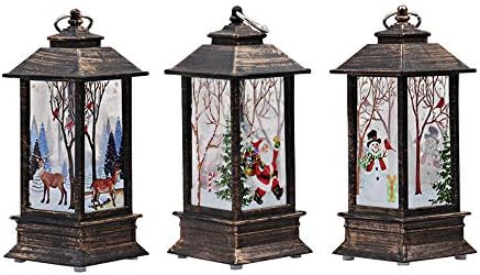 Christmas Decoration Light,Vanvler Xmas Candle with LED Tea Light Lampion Flame Lamp