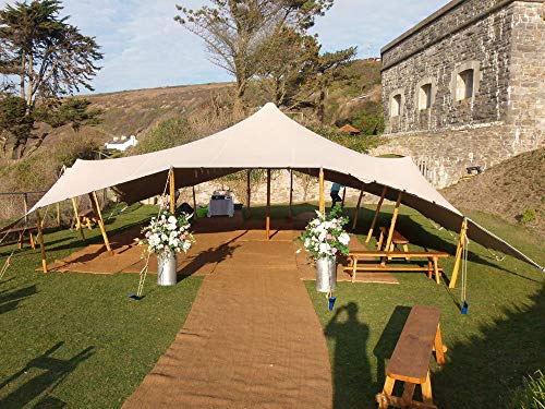 Commercial Wedding Event Concert Stage Patio Party Coated Bedouin Stretch Tent (30x20x13ft.)