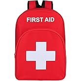 PAXLAMB First Aid Bags Empty First Aid Backpack Empty Medical Storage Bag for First Aid Kits Pack Emergency Hiking Backpacking Camping Cycling Riding Climbing Travel Car