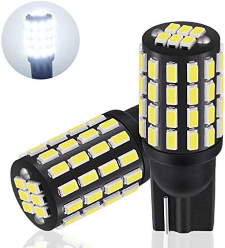 T10 Led バルブ ホワイト 54連 3014smd ポジションランプ クリアランスランプ ナンバー テールランプ 12v 24v 爆光 6500k 車検対応 ２個入