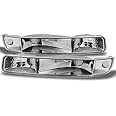 AKKON - For GMC Sierra Yukon Front Bumper Signal Lights Parking Lamps Chrome