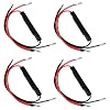 Yizhet 4 stuks motorfiets belastingsweerstand zaklamp knipperlichten decoder motorfiets knipperlichten weerstanden…