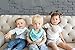 Baby Bandana Drool Bibs for Drooling and Teething - Hypoallergenic, Soft and Absorbent - 4 pack Bandana Bib Set for Boys and Girls by Bantik