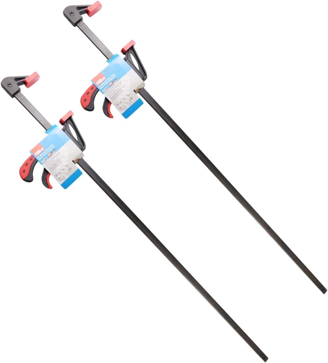 2 Hilka Quick Ratchet Bar F Clamps and Spreader - 36 inch 64020736