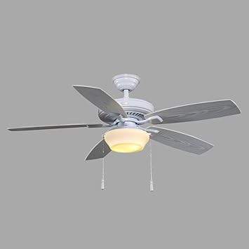 Hampton Bay Gazebo Ii 52 In Indoor Outdoor White Ceiling Fan