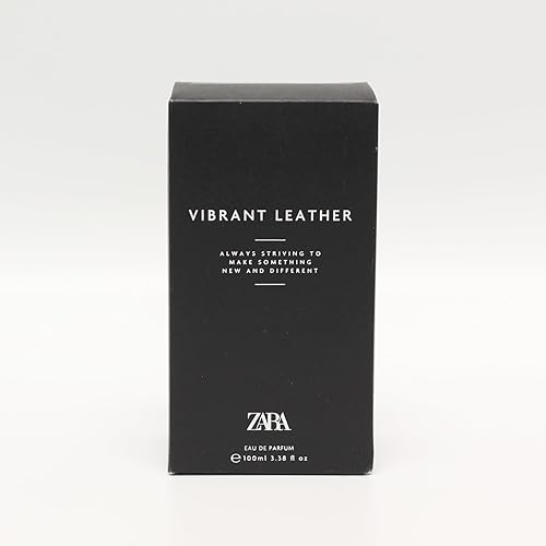 Zara Vibrant Leather EDP Eau De Parfum Cologne for Men 100 ML
