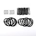 Noova Bun Maker Ponytail Holder - Topsy Tail Hair Tool Styling Accessories Set For Women Includes Bobby Pins Elastics Hair Braid Magic Twist Short & Long Hair Quality DIY Kit for Womens & Girls