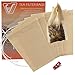Velesco Tea Filter Bags Disposable Tea Infuser with Drawstring for Loose Leaf Tea with 100% Natural Sustainable Unbleached Paper 100pcs
