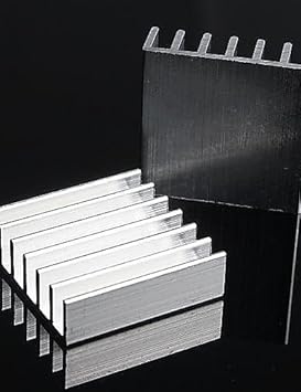 dbrgr® Disipador de calor de aluminio/electrónicos radiador/Nevera ...