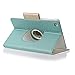 Thankscase Case Compatible for iPad Pro 9.7, Rotating Case Stand Cover for iPad Pro 9.7 with Wallet Pocket with Hand Strap with Auto Sleep/Wake for iPad Pro 9.7 (Gold Jade)