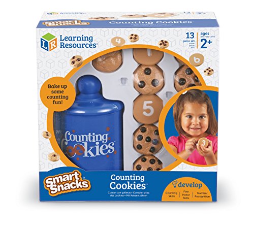 Learning Resources Smart Counting Cookies, 1-3/4 Inch Diameter